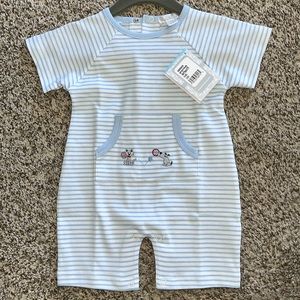 NWT Kissy Kissy shortsleeve play suit - size 3-6 months